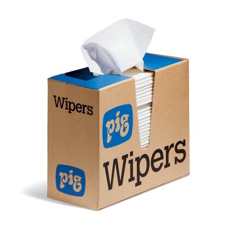 PIG PIG Disinfectant Compatible Disp. Dry Wiper 900 wip/case, 75 wip/box, 12 boxes/case 16" L x 9.5" W WIP8311